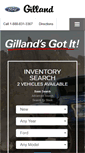 Mobile Screenshot of gillandford.com